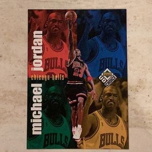 Michael Jordan 1998 Upper Deck 199 UD Choice Checklist Basketball Card #199